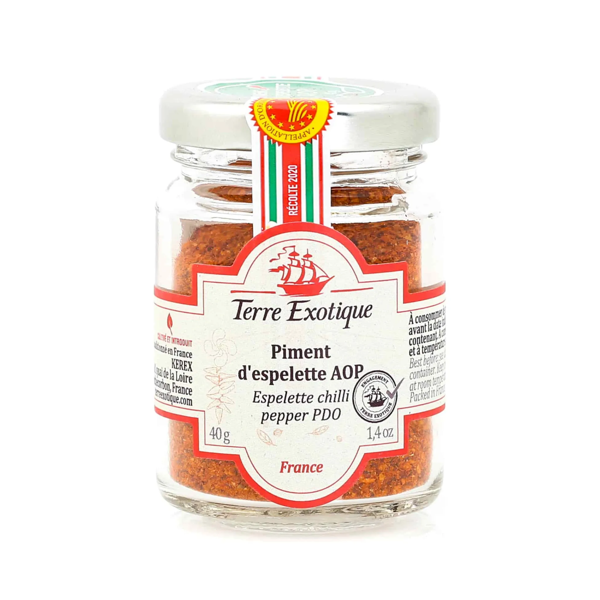 Espelette Pepper, 40g French Ingredients|Herbs & Spices