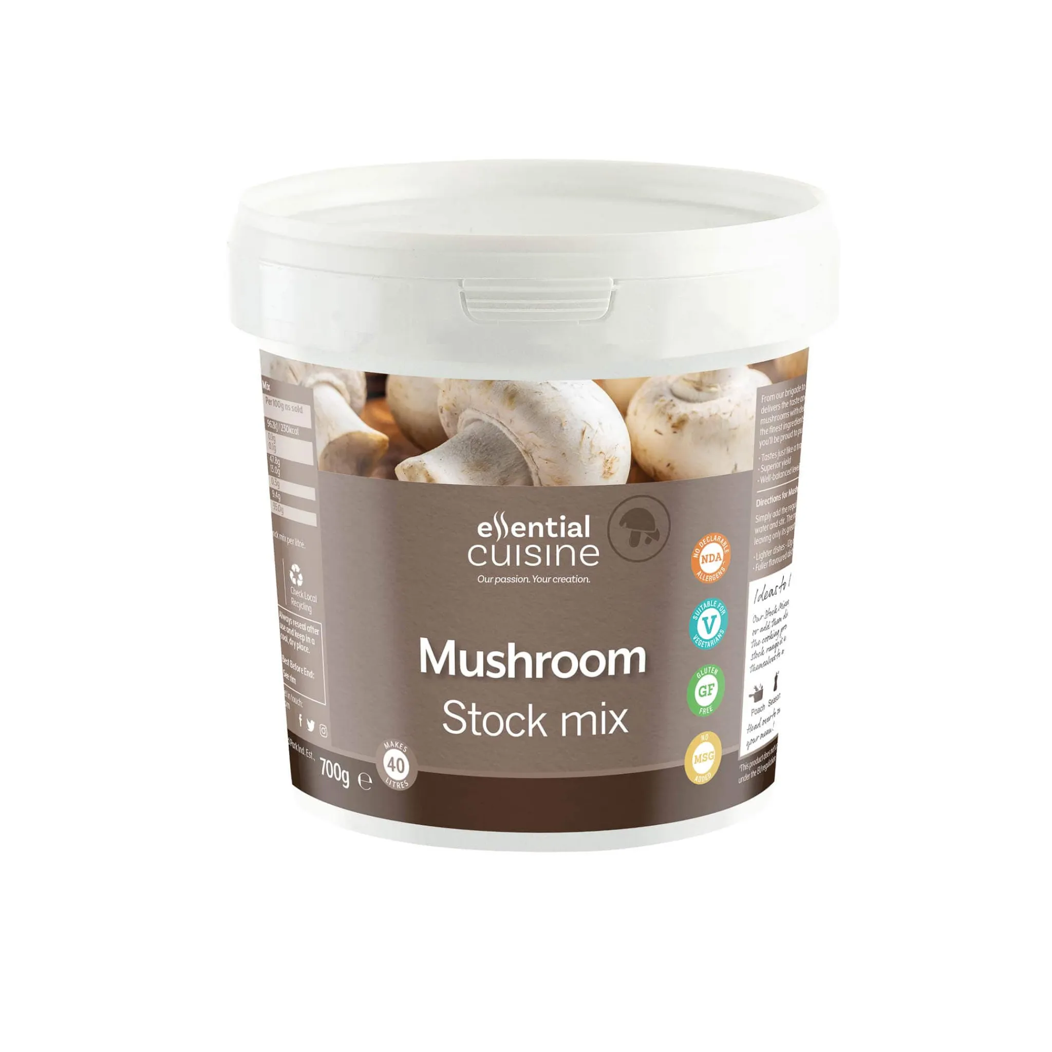 Hot Mushroom Stock Mix, 700g Ingredients Brands|Stock & Bouillon