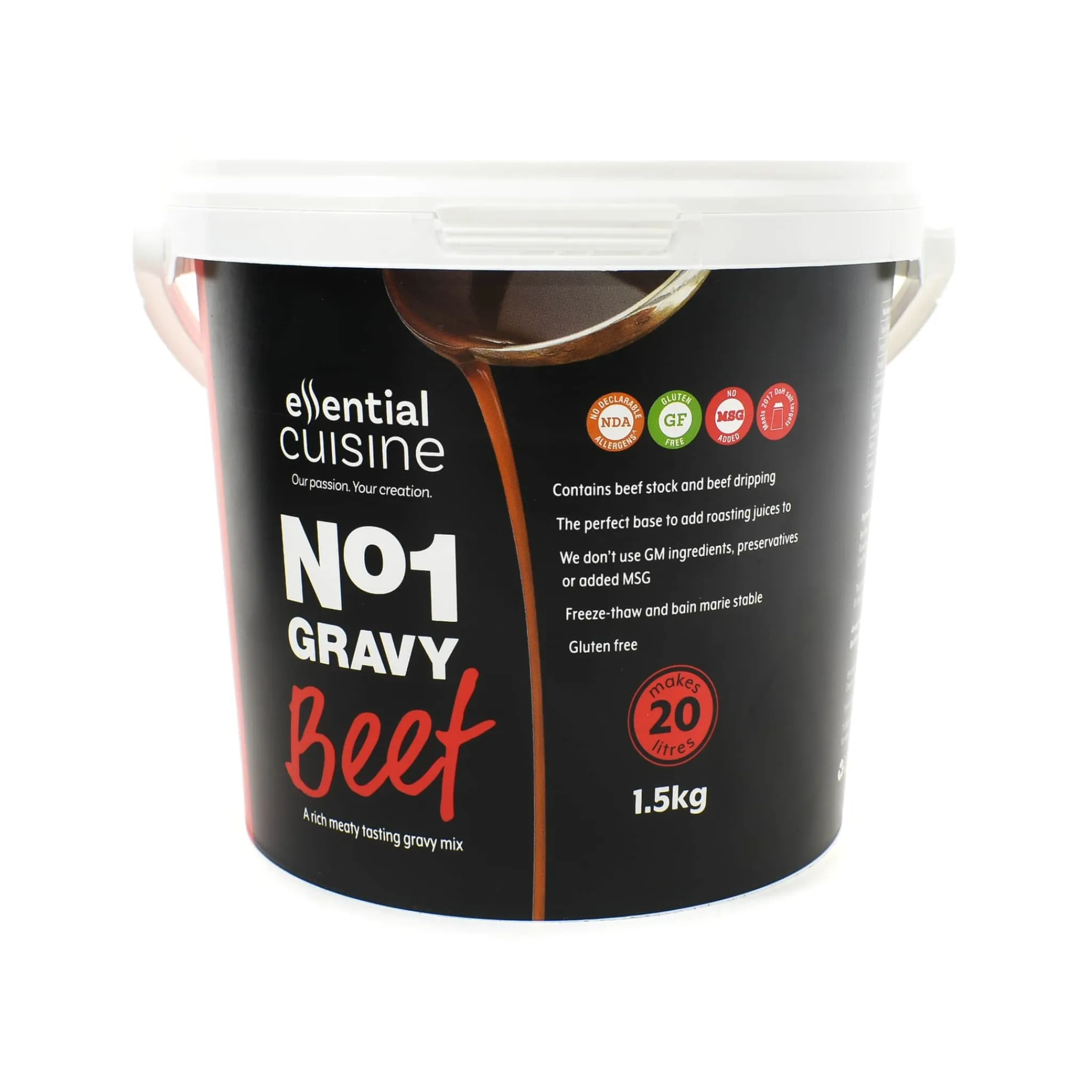 Clearance No. 1 Beef Gravy Mix, 1.5kg Ingredients Brands|Made In The Uk