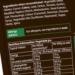 Outlet Premier Vegetable Jus, 1kg Ingredients Brands|Stock & Bouillon