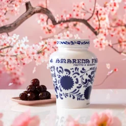 Amarena Cherries in Syrup - Opaline Jar, 600g Italian Ingredients|Baking Ingredients