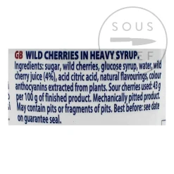 Amarena Cherries in Syrup, 230g Italian Ingredients|Jam, Honey & Spreads