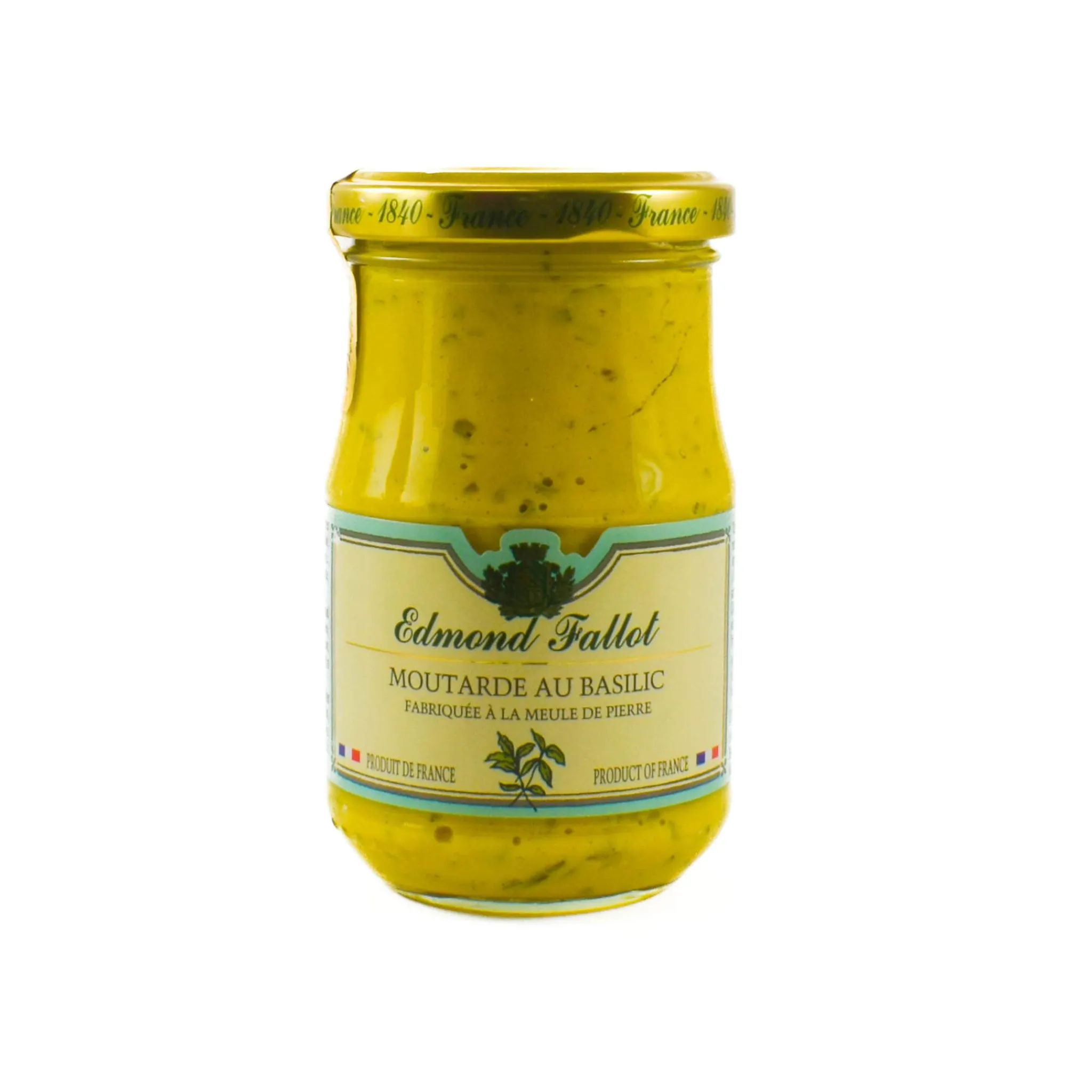 Sale Dijon Mustard With Basil, 205g Ingredients Brands|French Ingredients