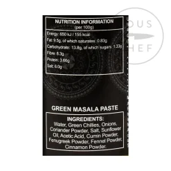 Online ' Green Masala Paste, 380g Ingredients Brands|Indian Ingredients