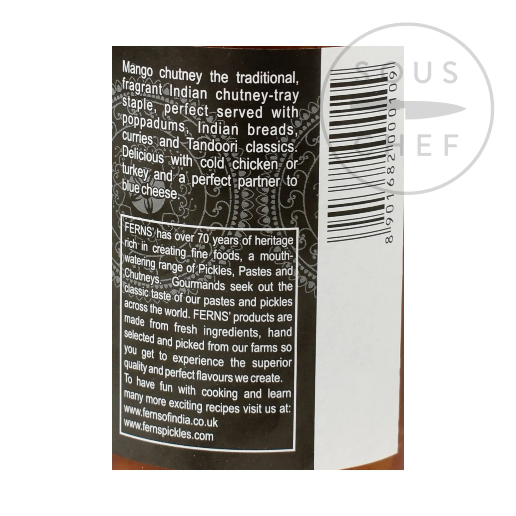 Hot ' Hot Mango Chutney, 440g Ingredients Brands|Indian Ingredients