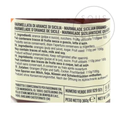 New Orange Marmalade, 360g Italian Ingredients|Jam, Honey & Spreads