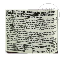 Prickly Pear Jam, 360g Ingredients Brands|Italian Ingredients