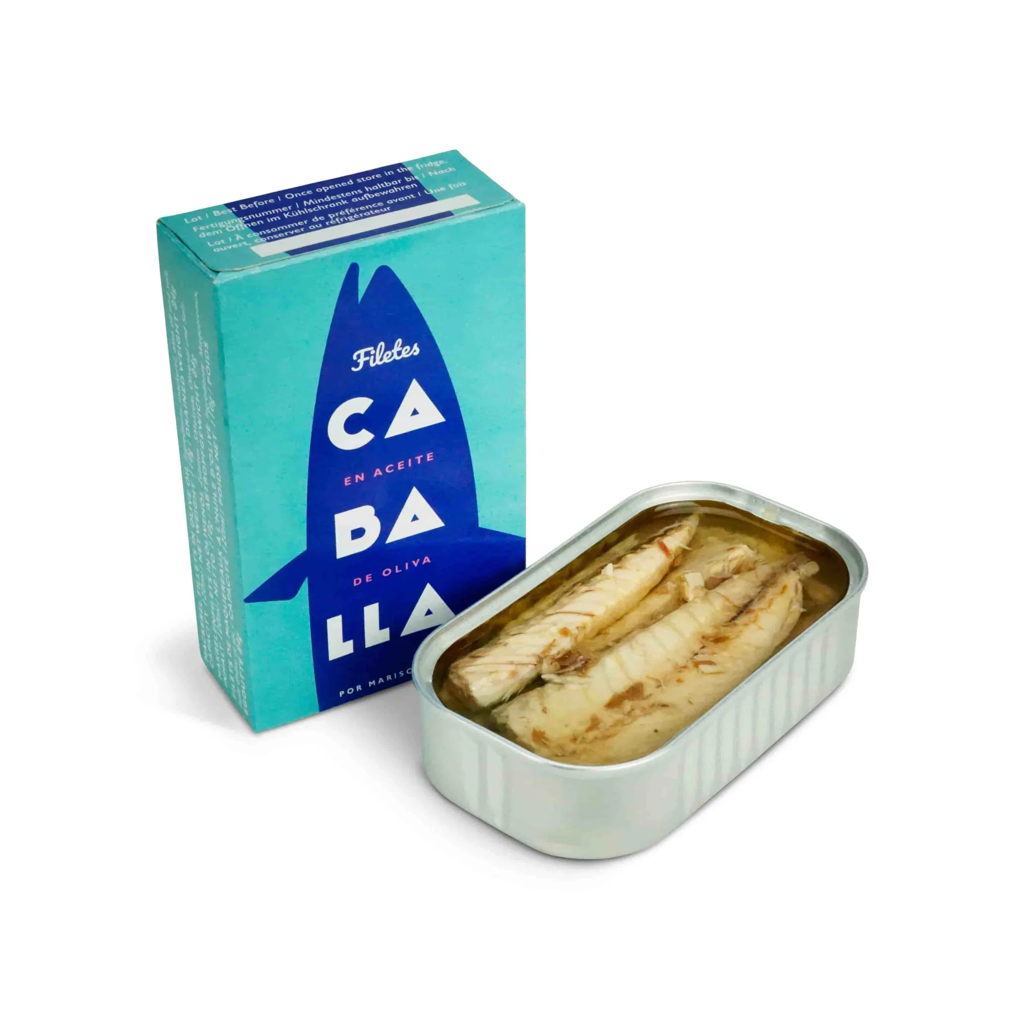 New Fillets of Southern Mackerel in Olive Oil, 120g Ingredients Brands|Spanish Ingredients