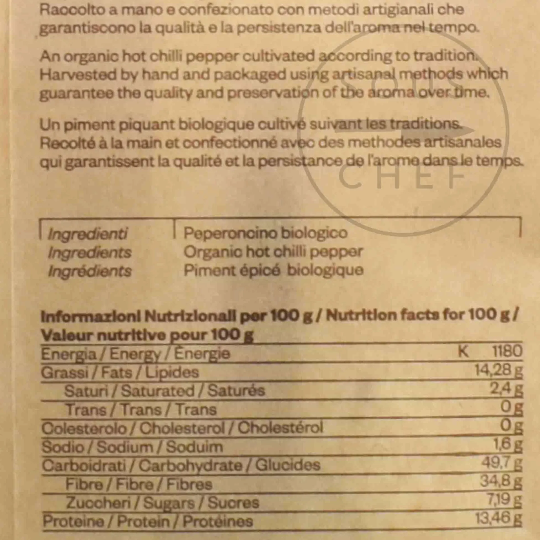 Hot Fillippone Italian Organic Hot Chilli Peppers, 25g Italian Ingredients|Herbs & Spices
