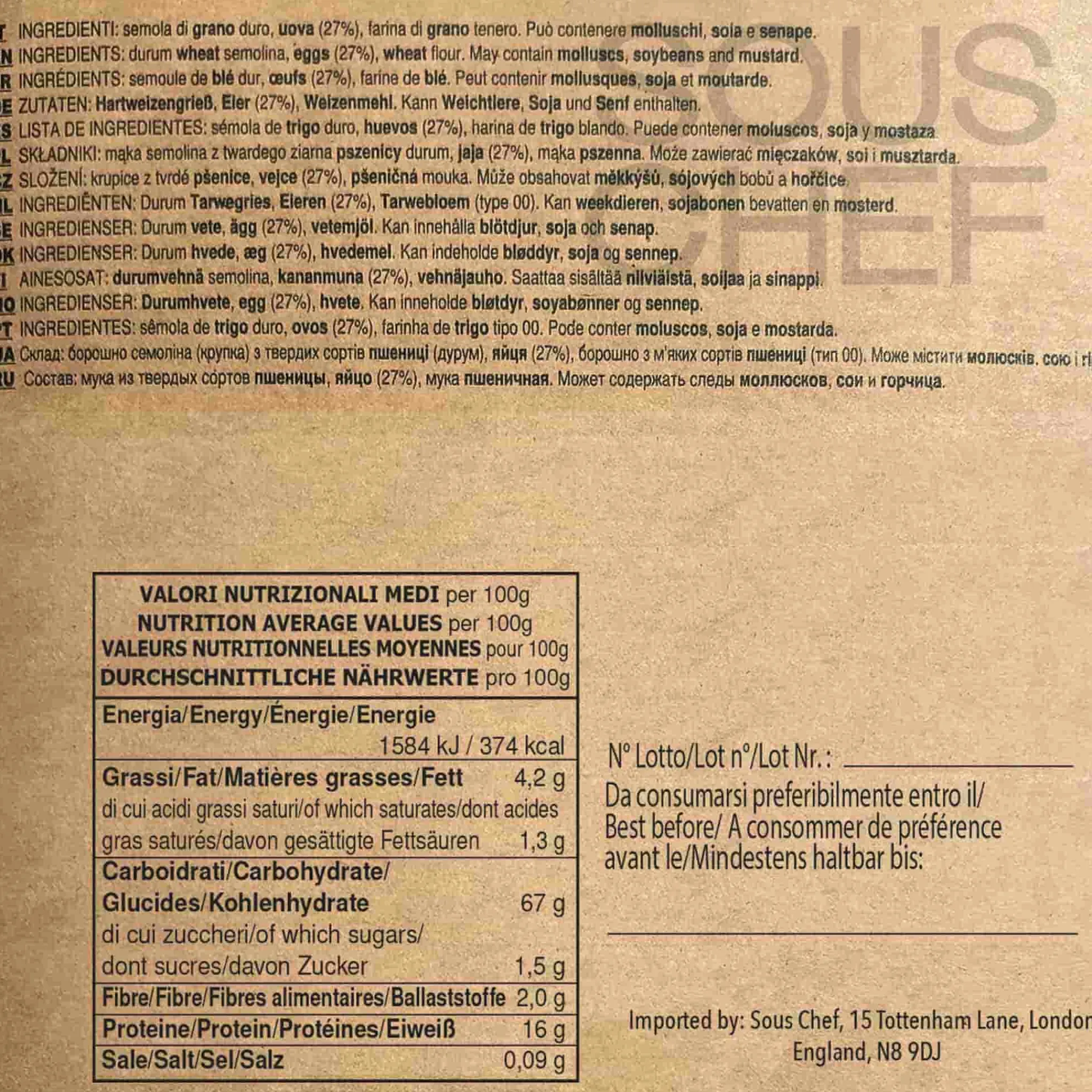 Sale Nidi Spaghetti alla Chitarra Pasta, 500g Ingredients Brands|Italian Ingredients