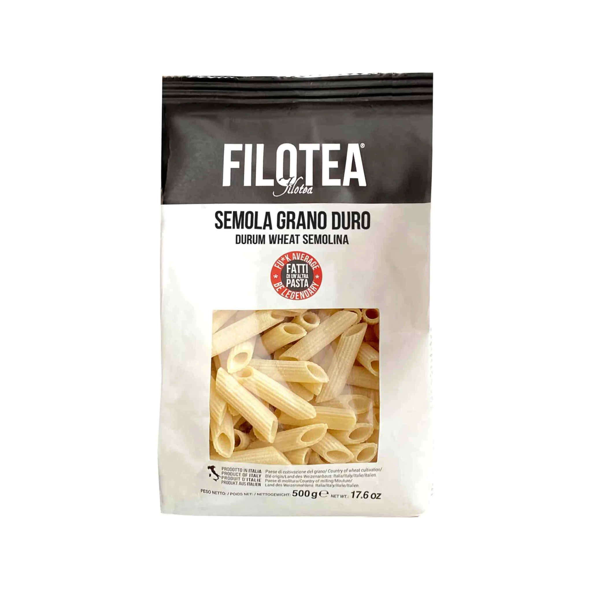 Best Penne Rigate Durum Wheat Semolina Pasta, 500g Ingredients Brands|Italian Ingredients
