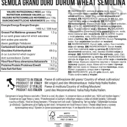 Discount Rigatoni Durum Wheat Semolina Pasta, 500g Ingredients Brands|Italian Ingredients