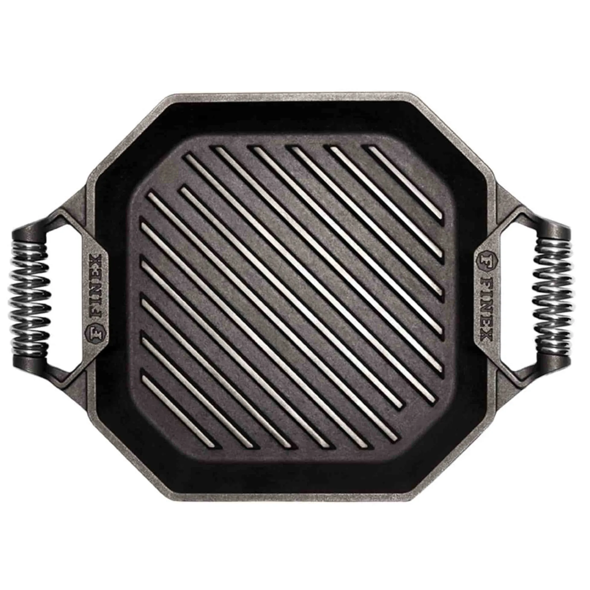 Discount Cast Iron Grill Pan with 2 Handles, 30cm (12inch) Pots & Pans