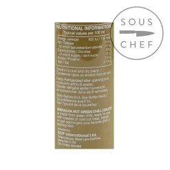 Sale Green Sriracha, 455ml Ingredients Brands|Southeast Asian Ingredients