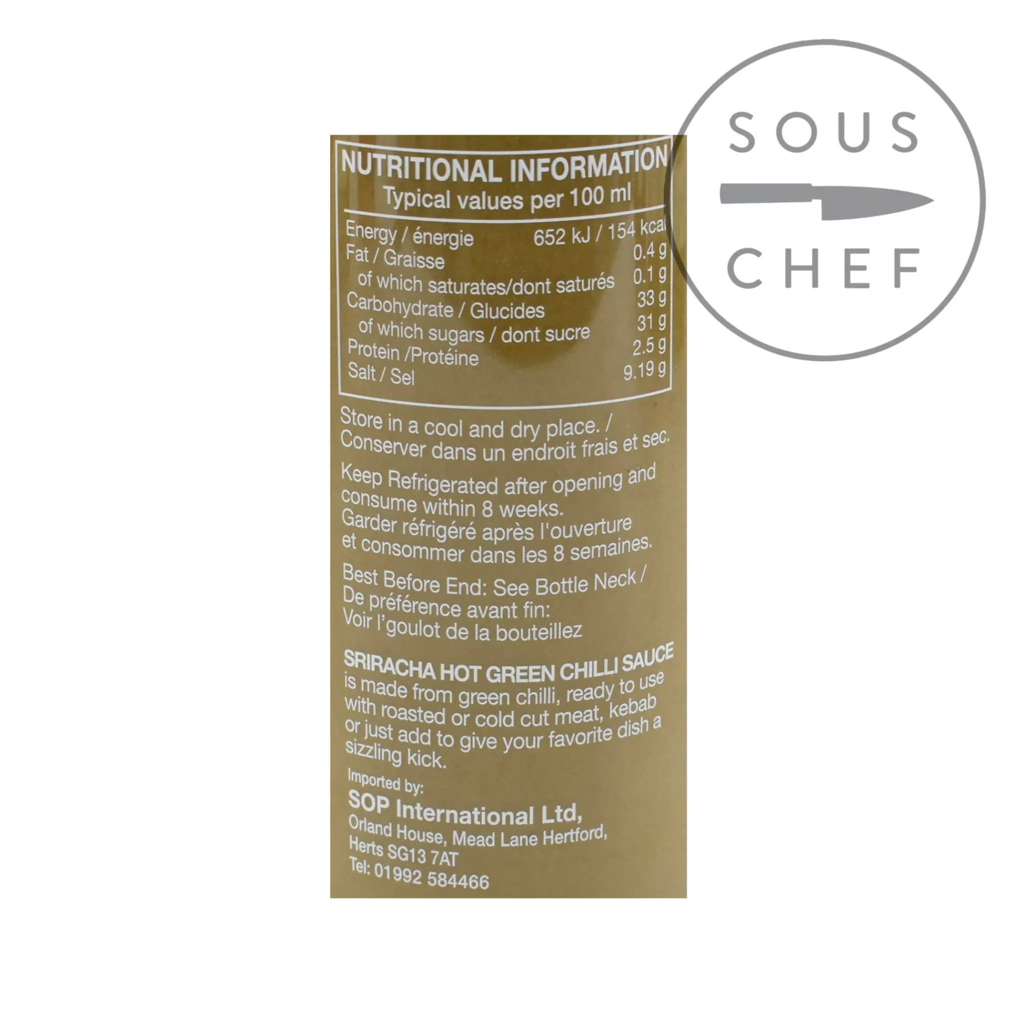 Sale Green Sriracha, 455ml Ingredients Brands|Southeast Asian Ingredients