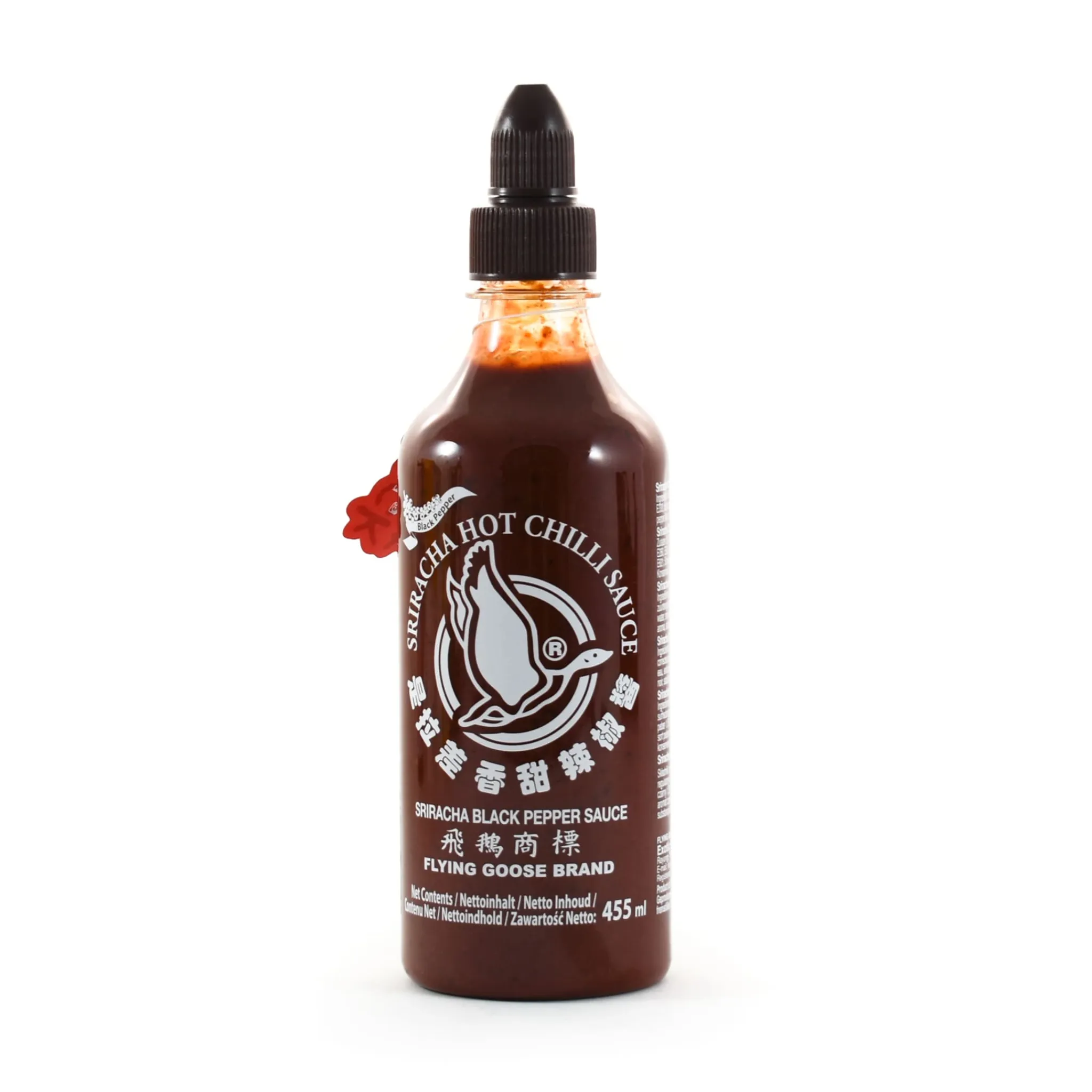 Hot Sriracha Black Pepper, 455ml Southeast Asian Ingredients|Sauces & Condiments