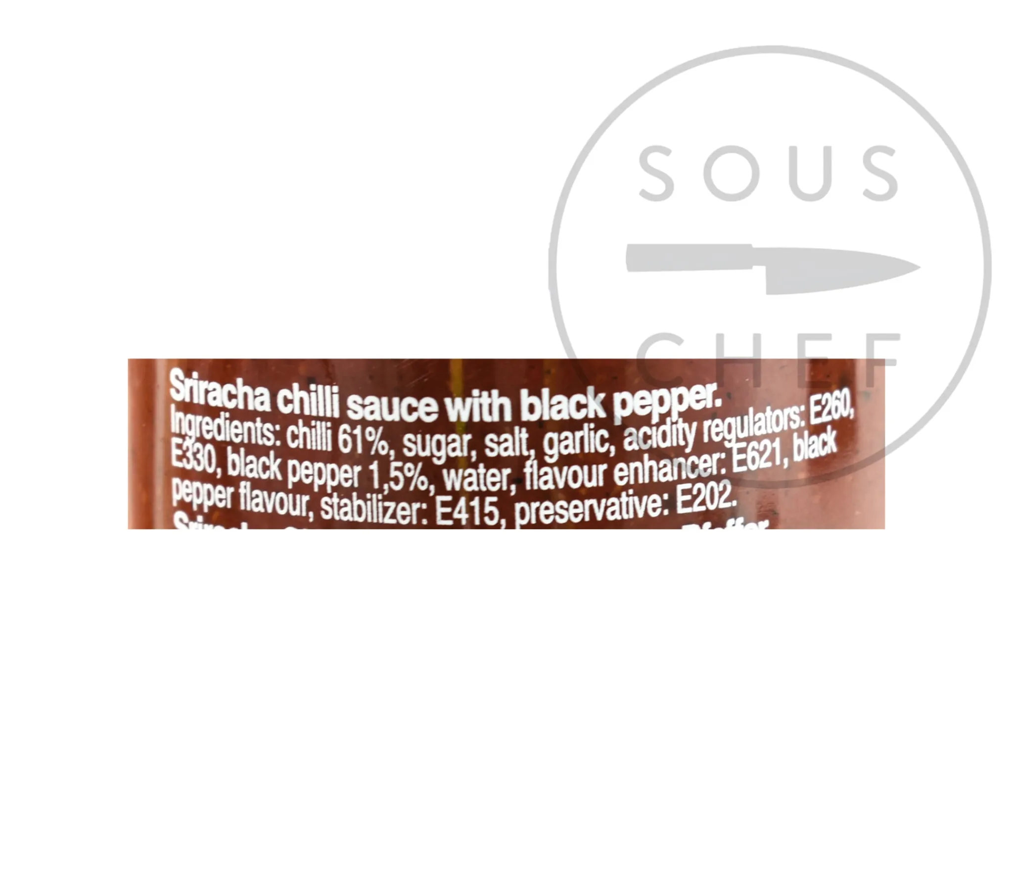 Hot Sriracha Black Pepper, 455ml Southeast Asian Ingredients|Sauces & Condiments