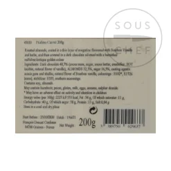 New Gold Pralines, 160g Ingredients Brands|French Ingredients