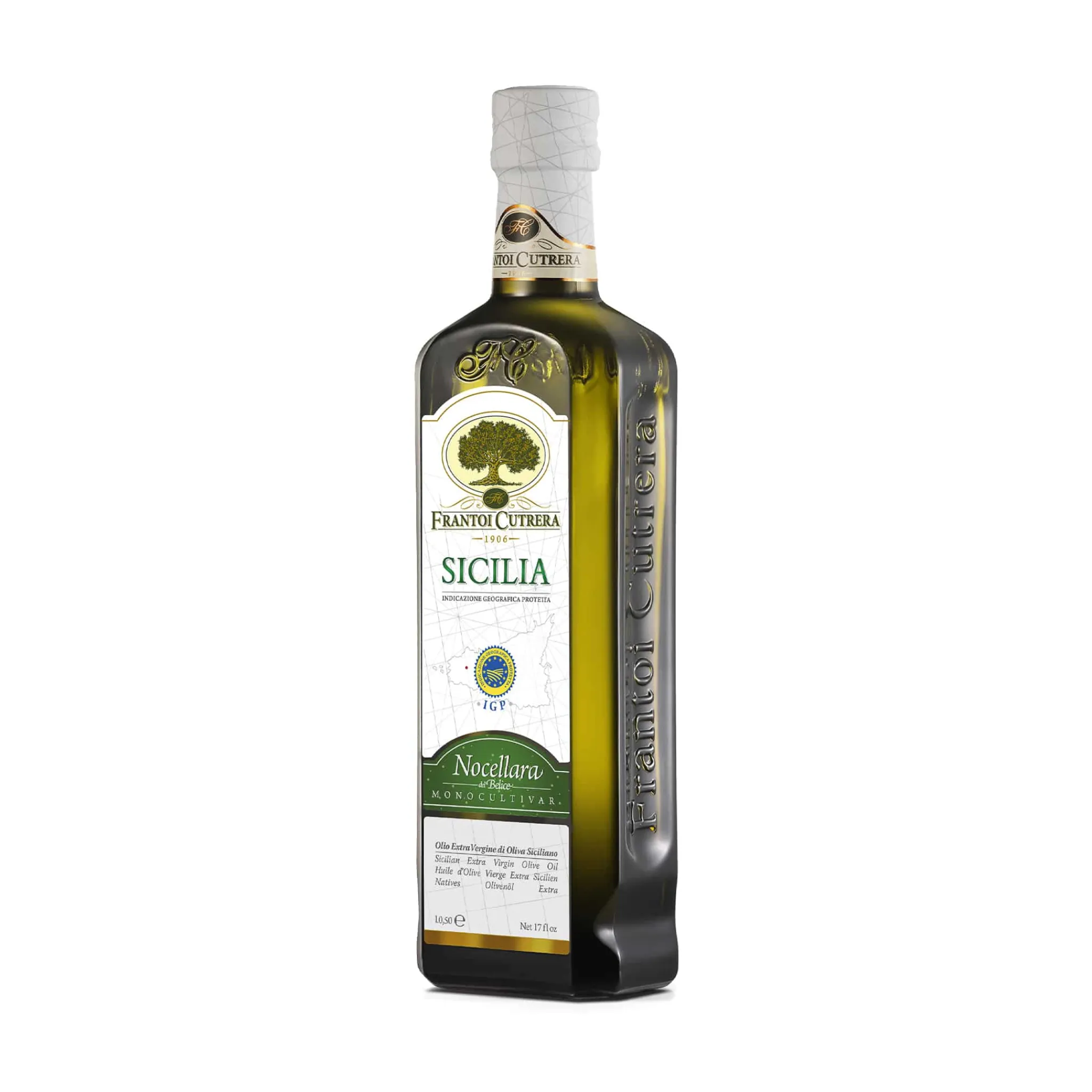 Outlet Nocellara Del Belice Monocultivar PGI Extra Virgin Olive Oil, 500ml Ingredients Brands|Italian Ingredients