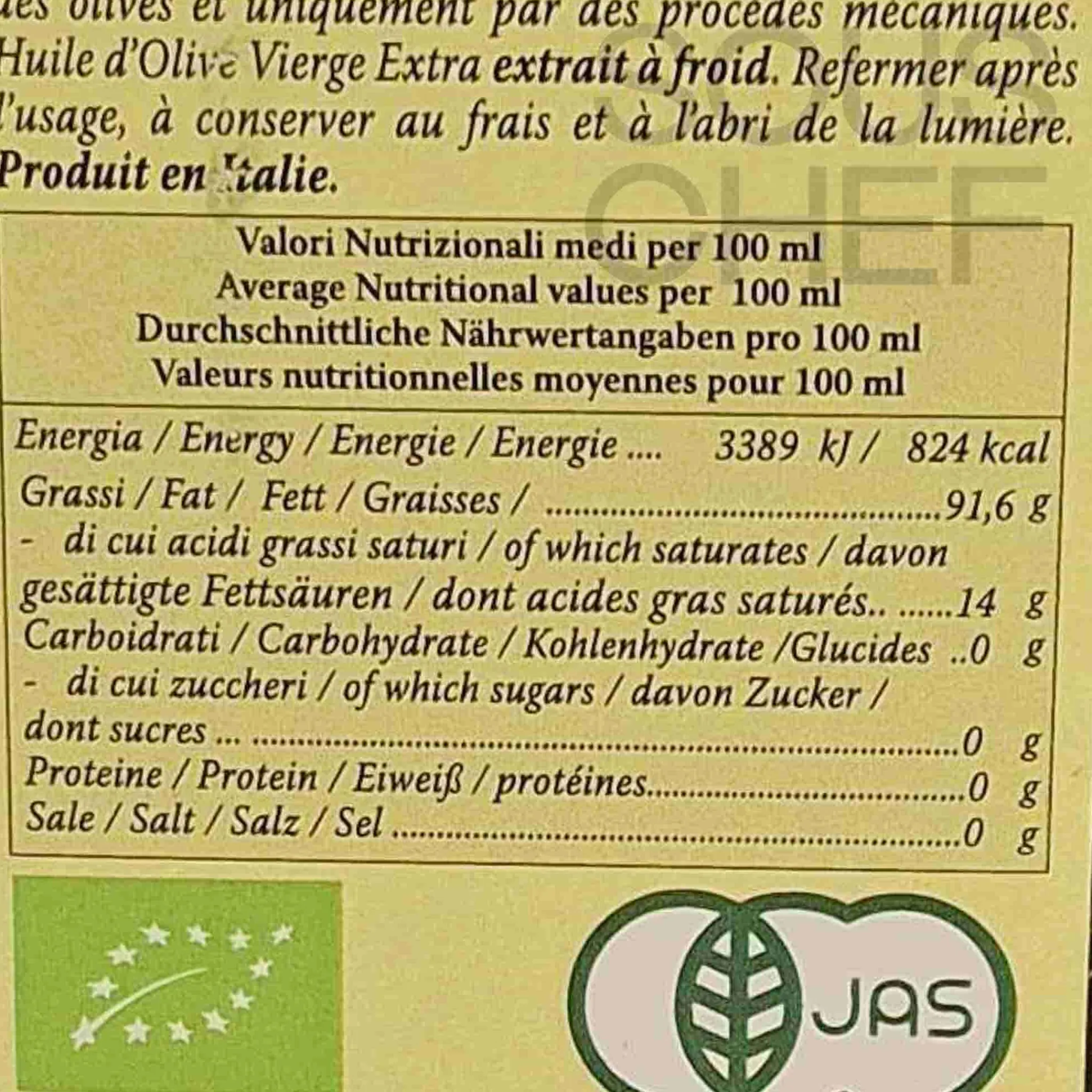 Sale Primo Organic Extra Virgin Olive Oil, 500ml Italian Ingredients|Oil, Vinegar & Dressings