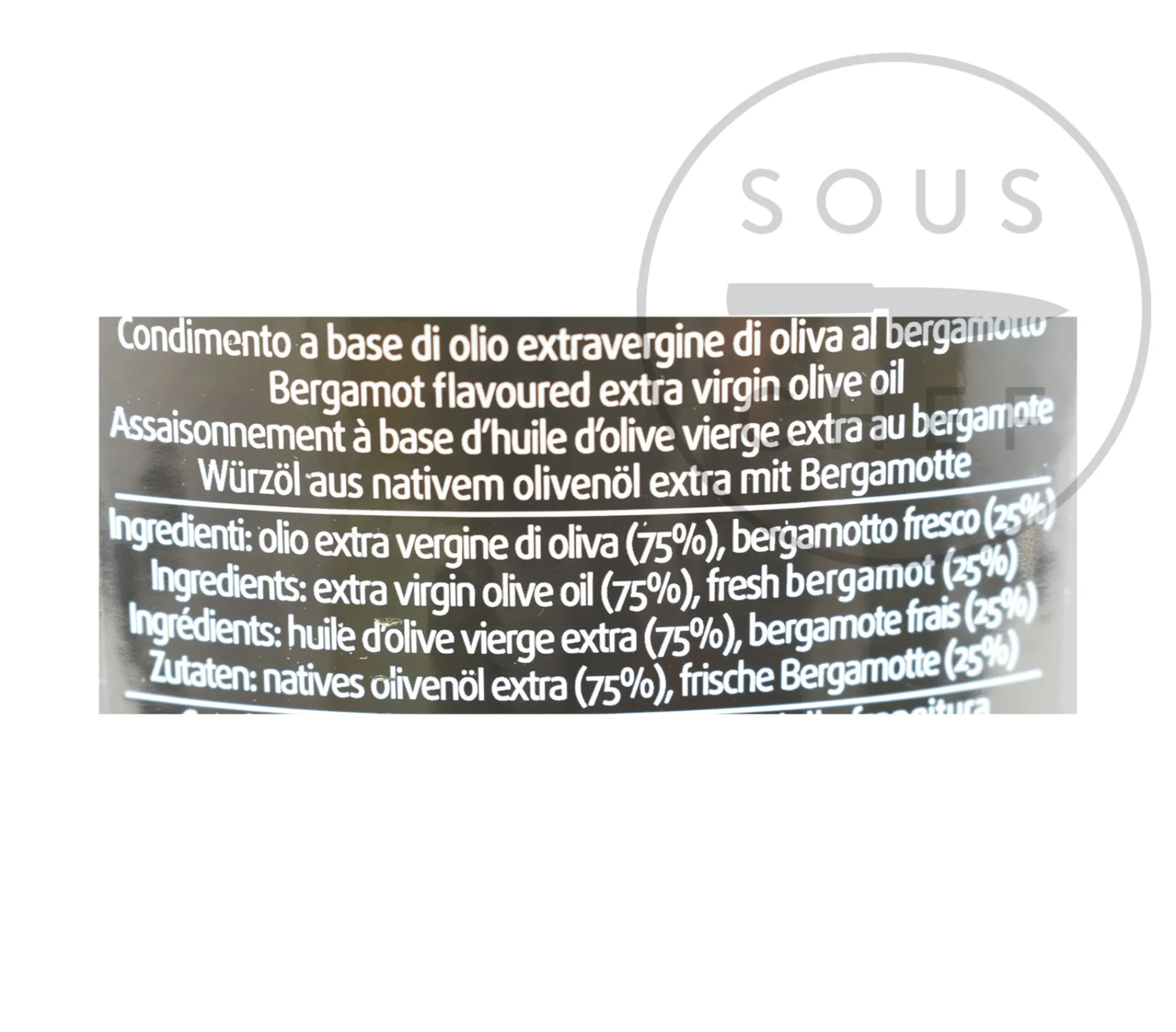 New Aromatic Bergamot Extra Virgin Olive Oil, 200ml Ingredients Brands|Italian Ingredients