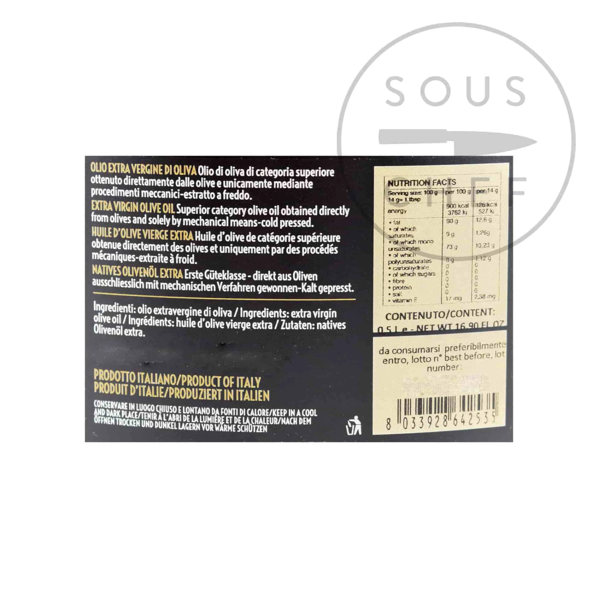 Grand Cru Limited Edition Ingredients Brands|Italian Ingredients