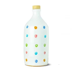 Hot Medium Fruity Extra Virgin Olive Oil in Polka Dot Terracotta Bottle, 500ml Ingredients Brands|Italian Ingredients