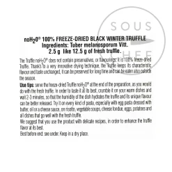 Discount Freeze-Dried Winter Black Truffle, 2.5g Ingredients Brands|Italian Ingredients