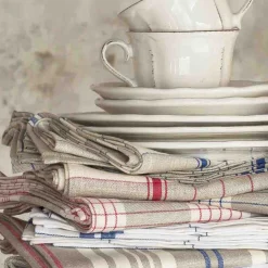 Best French Linen Tea Towel - EGR Rouge French Ingredients|Kitchen Textiles & Clothing