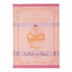 Clearance French Tea Towel - Rum Baba French Ingredients|Kitchen Textiles & Clothing