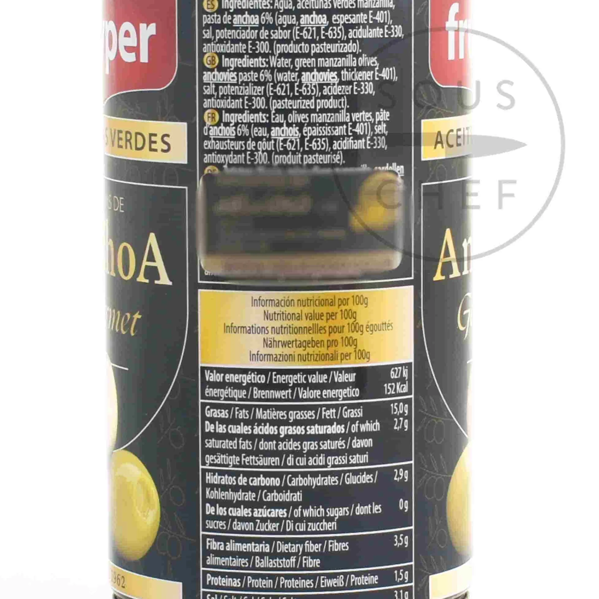 Clearance Manzanilla Olives with Anchovy Ingredients Brands|Spanish Ingredients