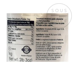 Best Strawberry Puree, 1kg Ingredients Brands|Drinks