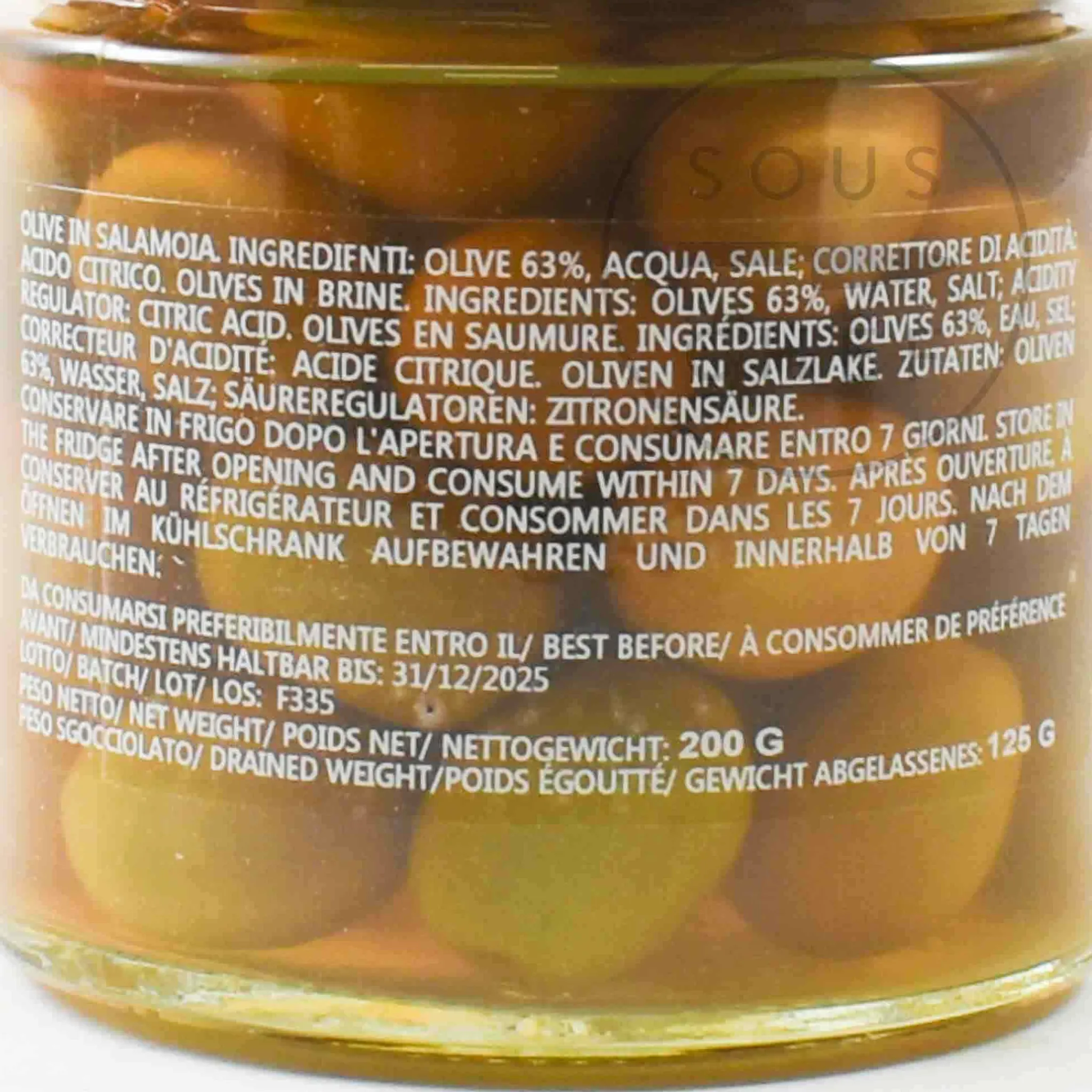 Sale Sweet Pink Olives, 200g Snacks|Ingredients Brands