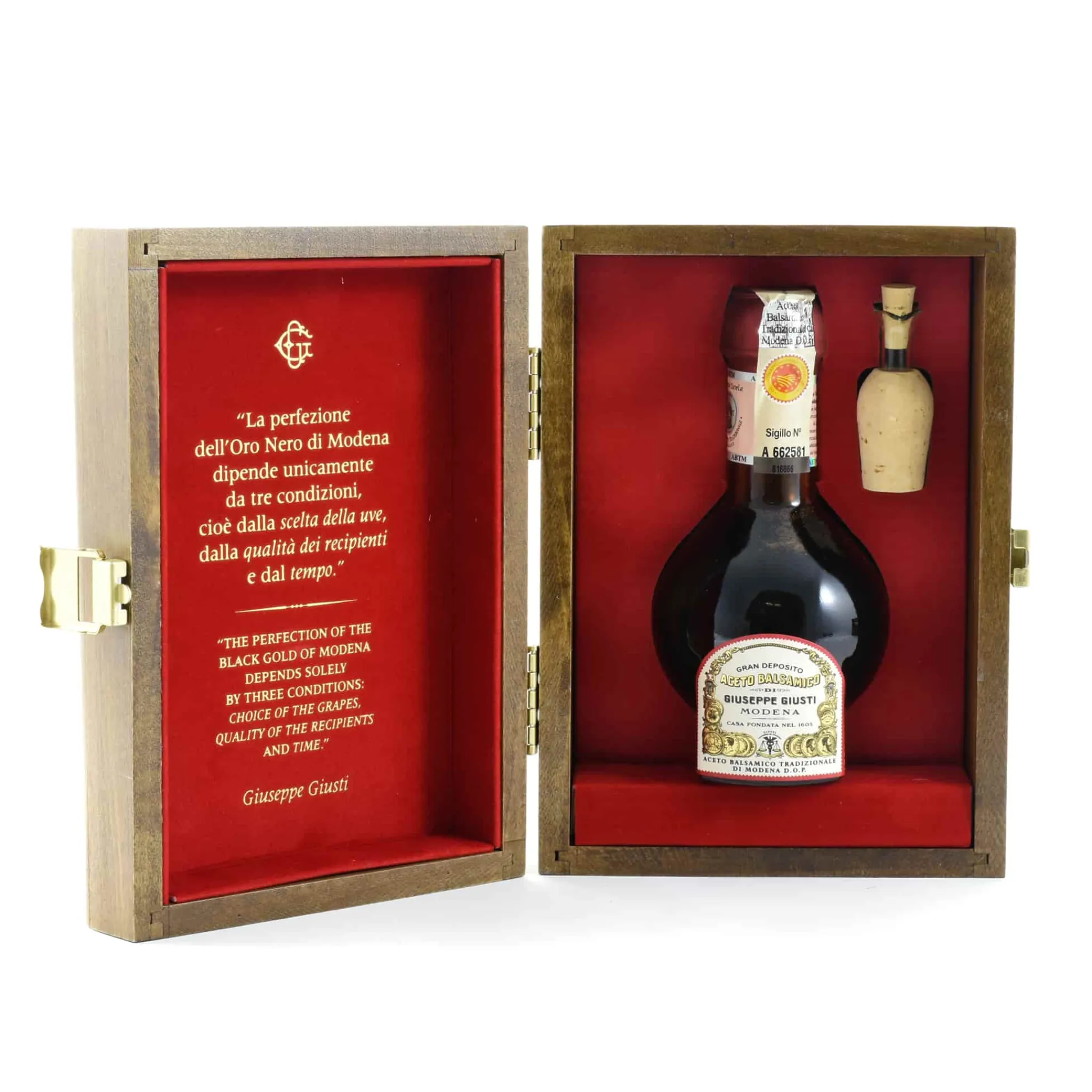 Best Giusti Balsamic Vinegar of Modena DOP - Affinato 12 Year Aged Ingredients Brands|Italian Ingredients