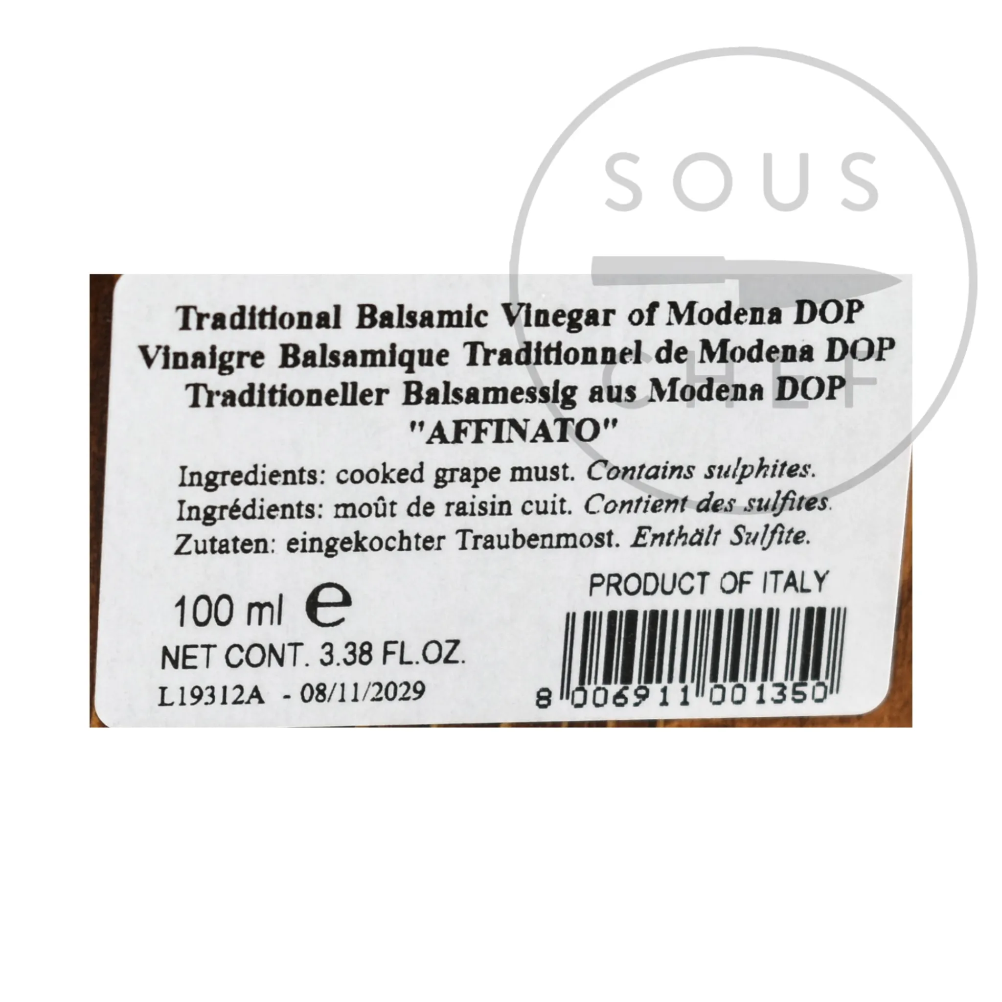 Best Giusti Balsamic Vinegar of Modena DOP - Affinato 12 Year Aged Ingredients Brands|Italian Ingredients