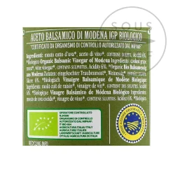Sale Giusti Organic 3 Gold Medal Balsamic Vinegar 12 Year Aged, 250ml Ingredients Brands|Italian Ingredients