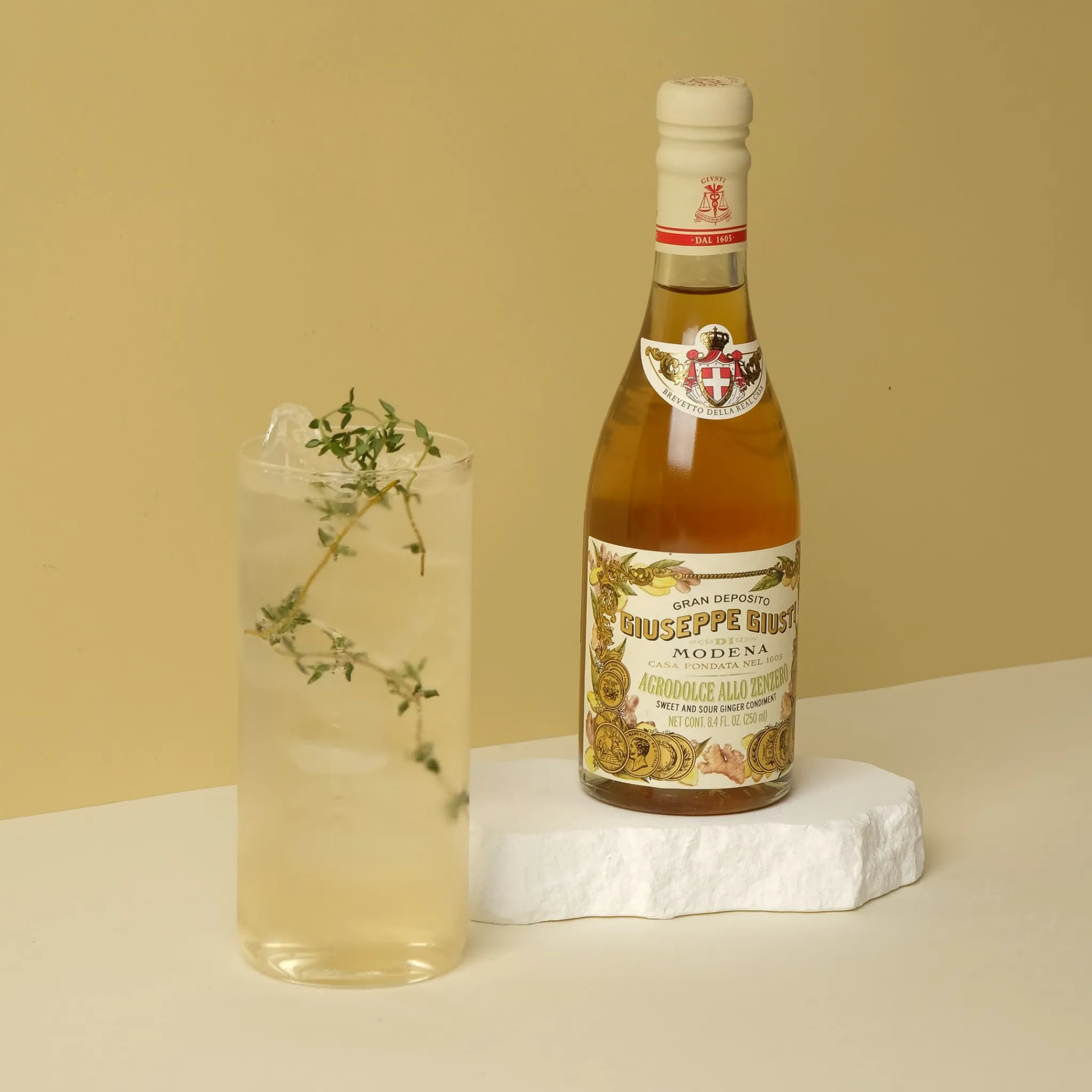 Hot Giusti Sweet and Sour Ginger Condiment, 250ml Ingredients Brands|Italian Ingredients