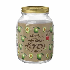 Glass Pickle Storage Jar Pickling, Preserving & Fermenting Jars