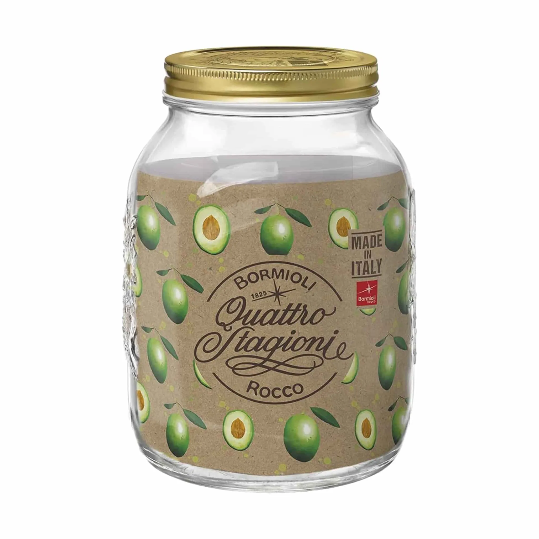 Glass Pickle Storage Jar Pickling, Preserving & Fermenting Jars