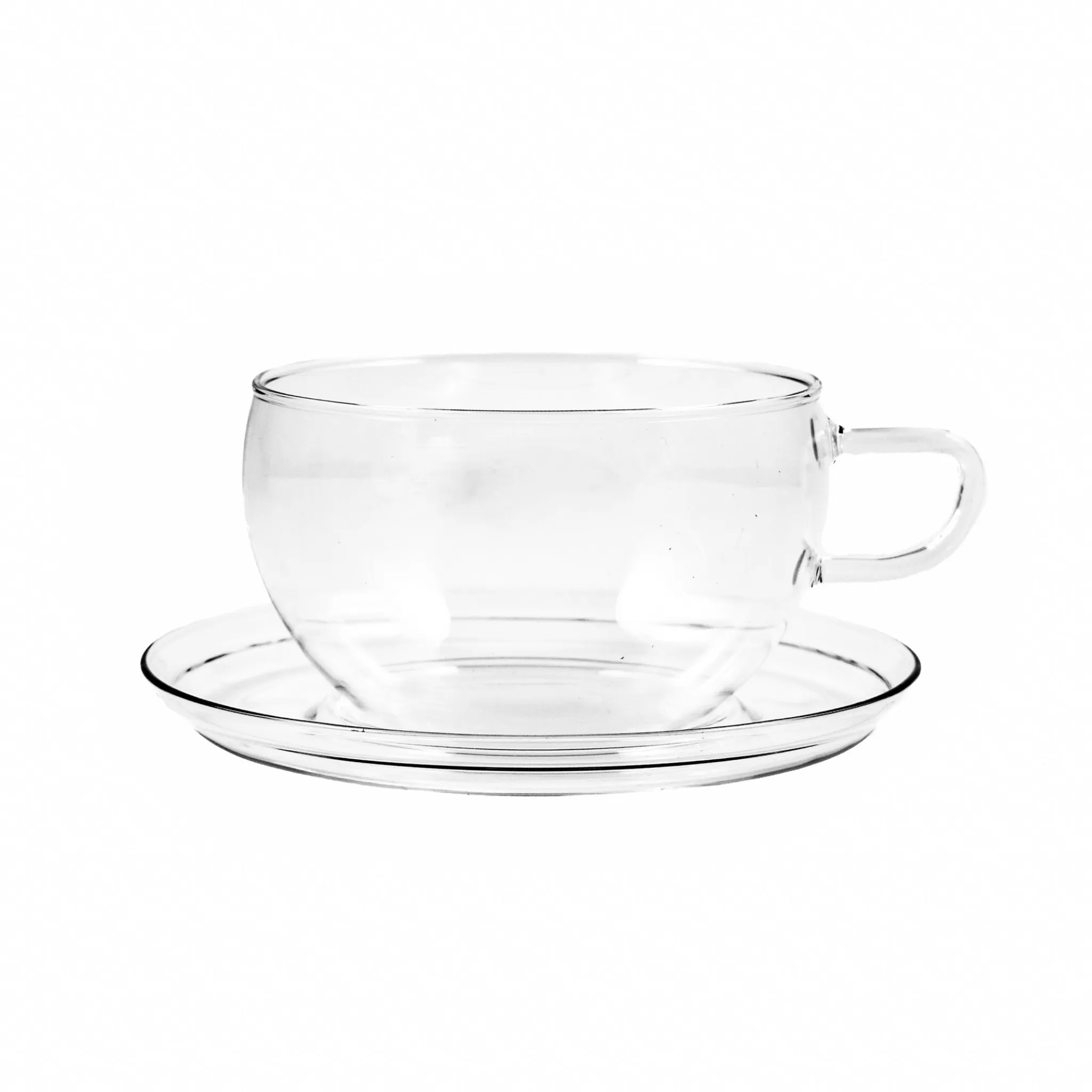 Best Glass Teacup & Saucer, 400ml Tableware Brands|Crockery & Dinnerware