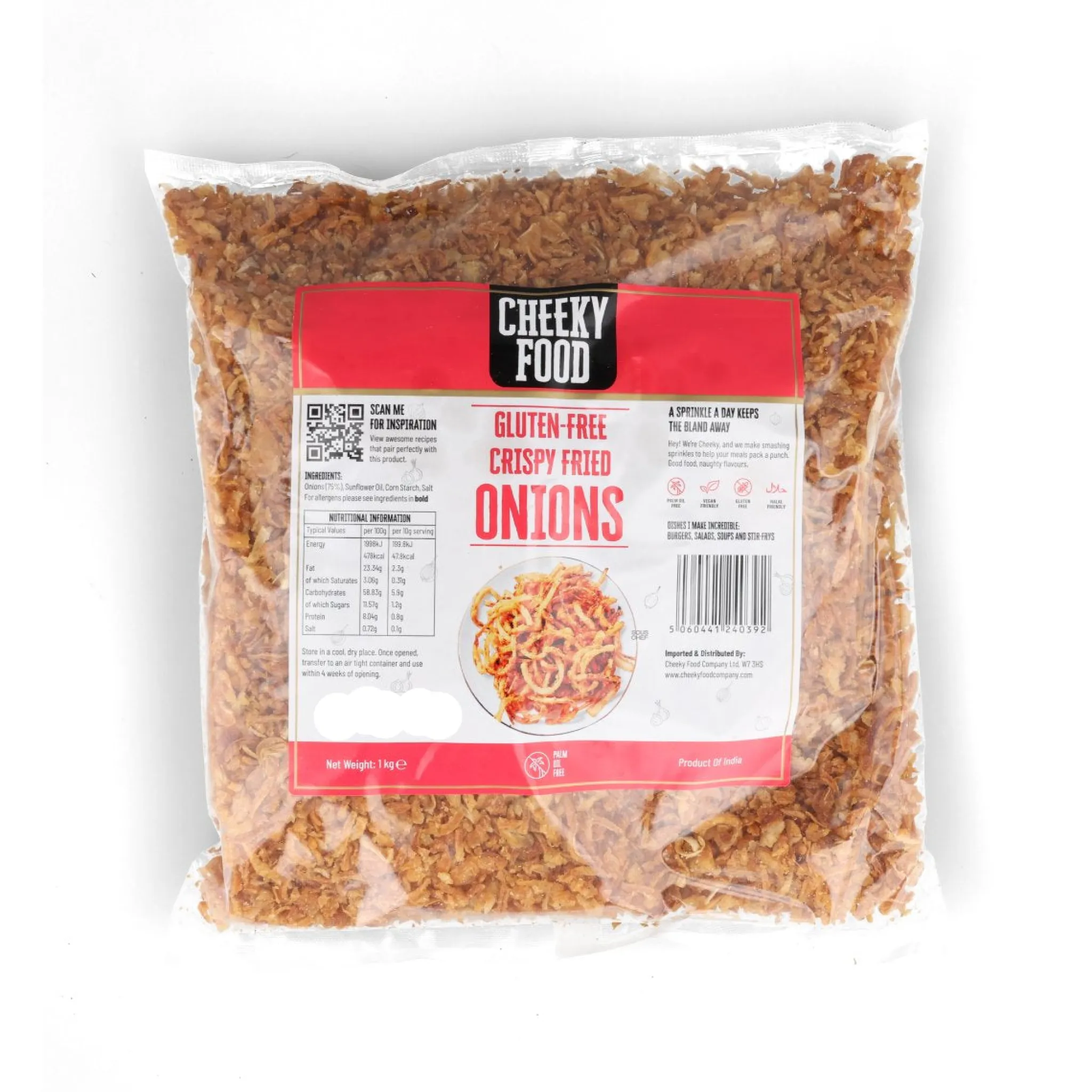 Best Gluten Free Crispy Fried Onion, 1kg Herbs & Spices|Ingredients Brands