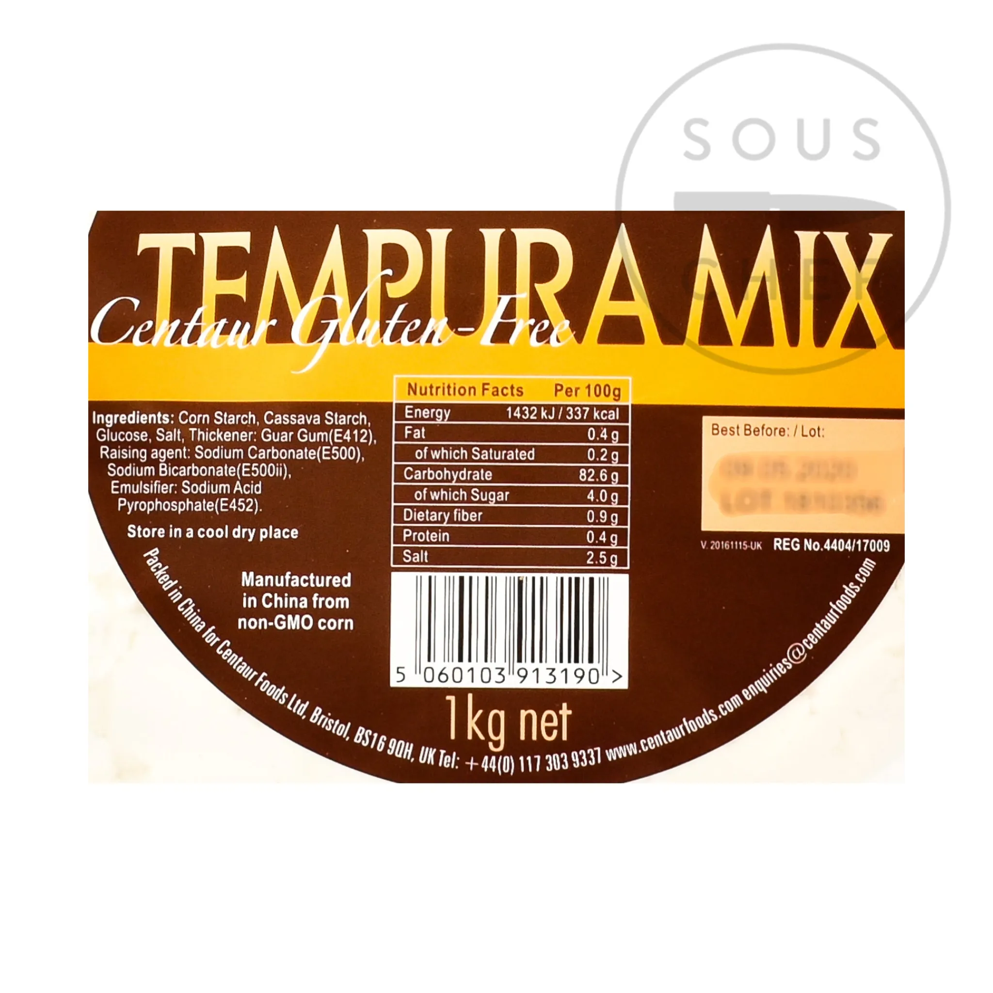 Discount Gluten Free Tempura Mix, 1kg Japanese Ingredients|Baking Ingredients