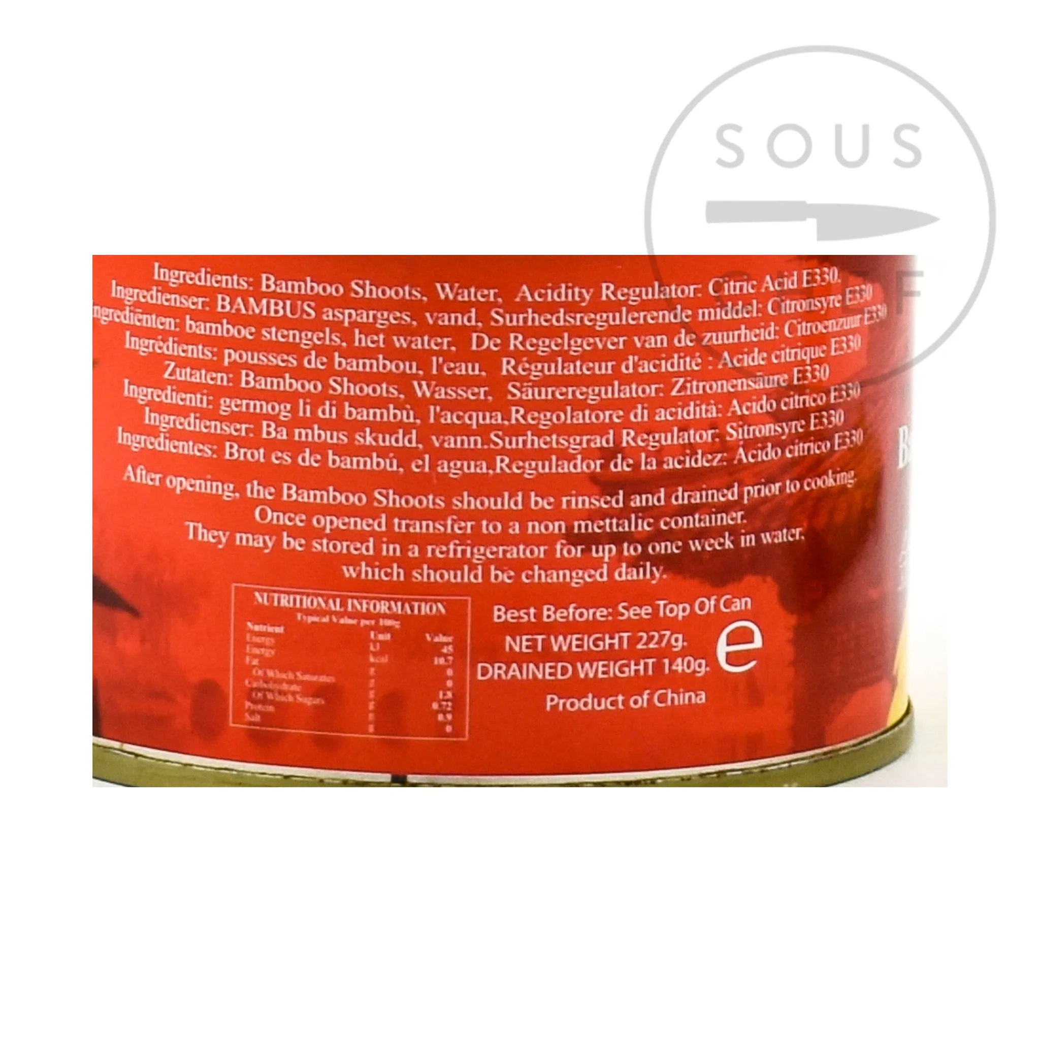 Online Sliced Bamboo, 227g Ingredients Brands|Chinese Ingredients