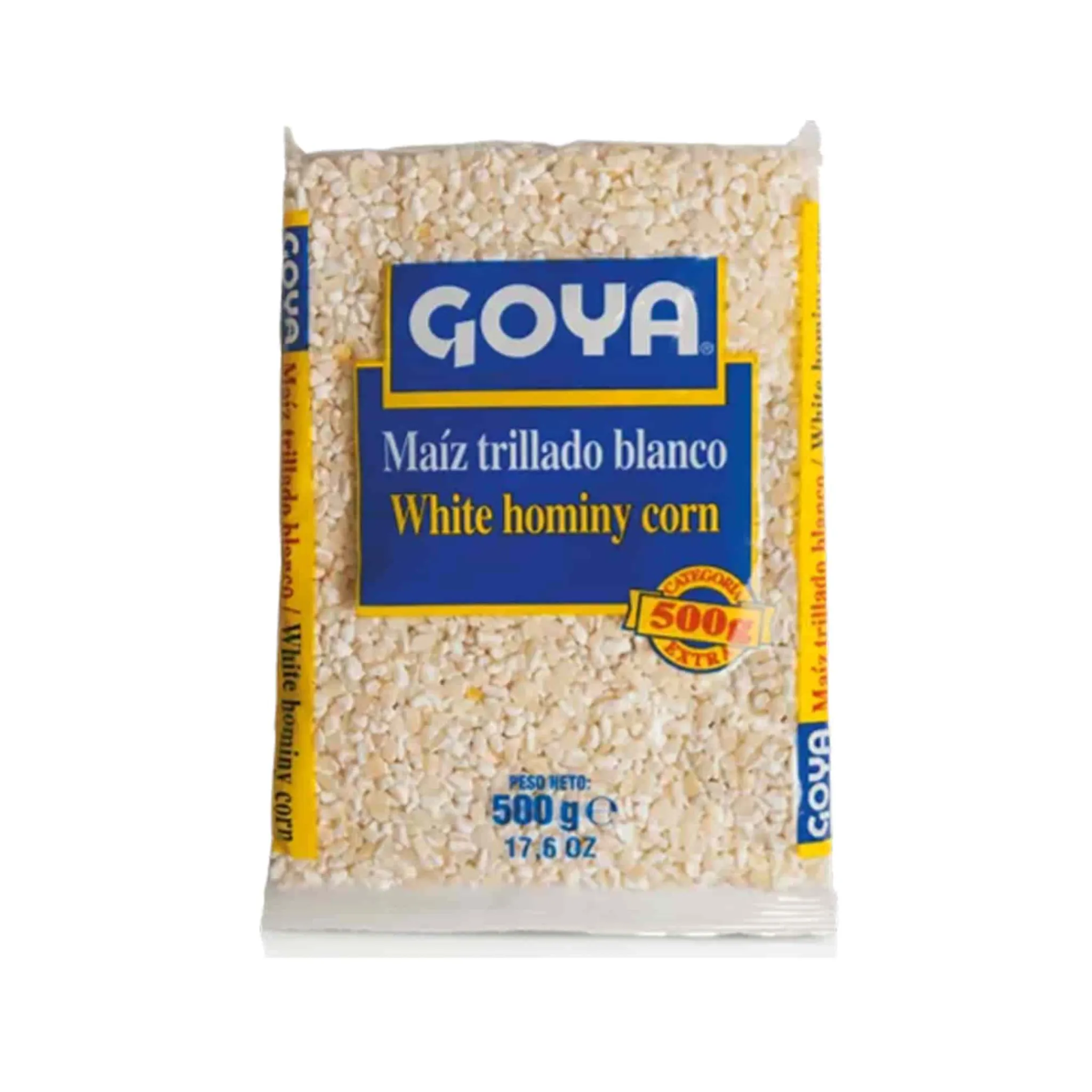 New White Hominy Corn, 500g Ingredients Brands