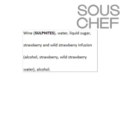 Sale Wild Strawberry Aperitif 15V, 500ml Ingredients Brands|Drinks