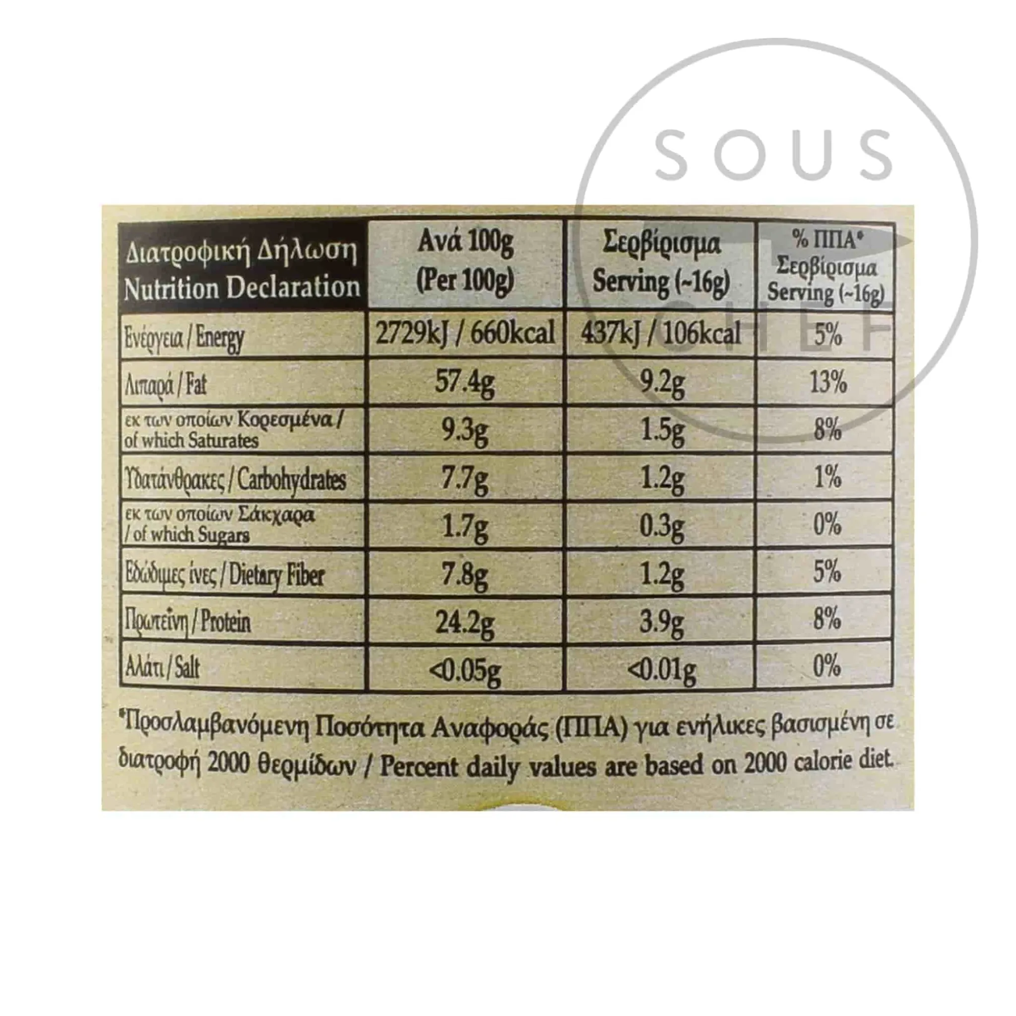 Clearance Greek Tahini, 450g Ingredients Brands|Greek Ingredients