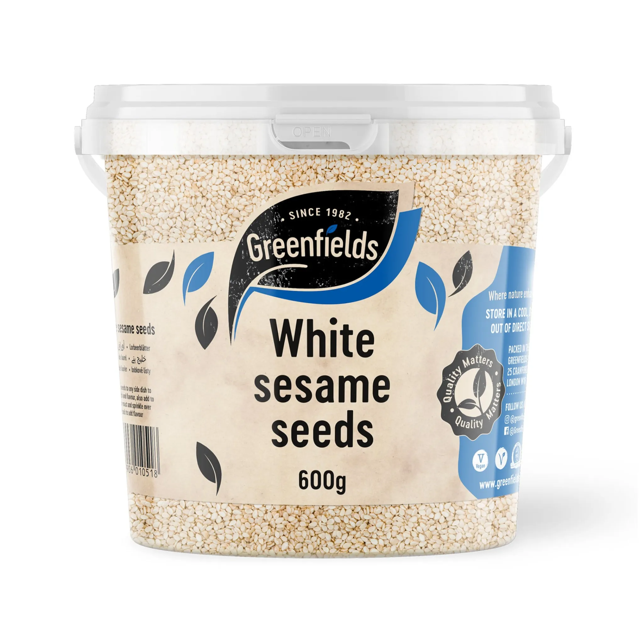 Online White Sesame Seeds Middle Eastern Ingredients|Korean Ingredients