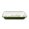 Outlet Green Marble Enamel Roasting & Serving Dish, 26cm Baking Supplies & Equipment