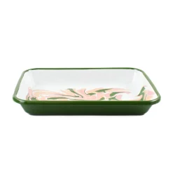 Outlet Green Marble Enamel Roasting & Serving Dish, 26cm Baking Supplies & Equipment