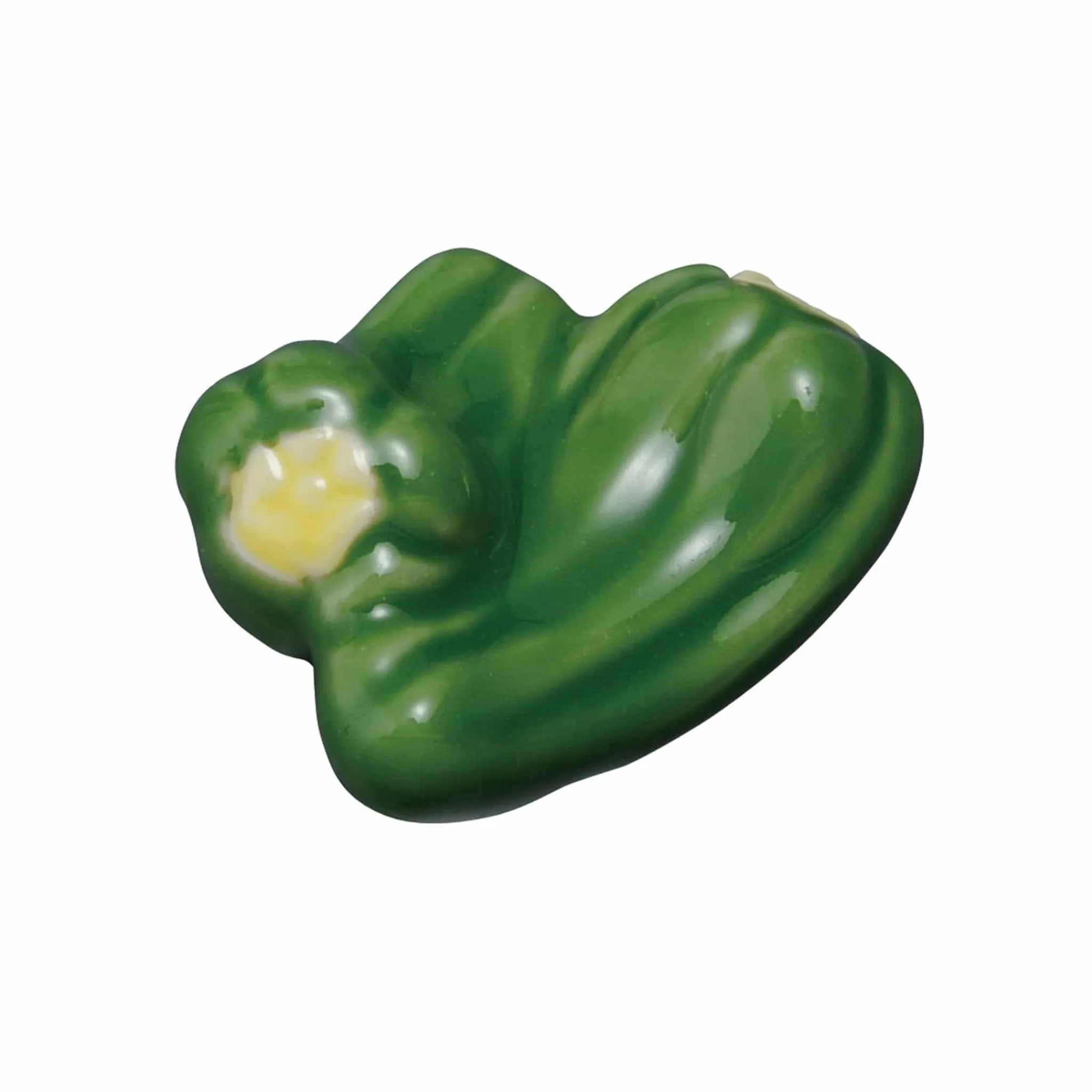 Outlet Green Pepper Ceramic Chopstick Rest, 4cm Tableware Brands|Japanese Ingredients
